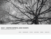 Tablet Screenshot of cejv.com.br